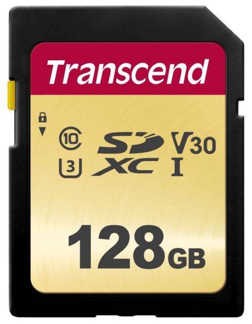 Памет Transcend 128GB SD card UHS-I U3, MLC