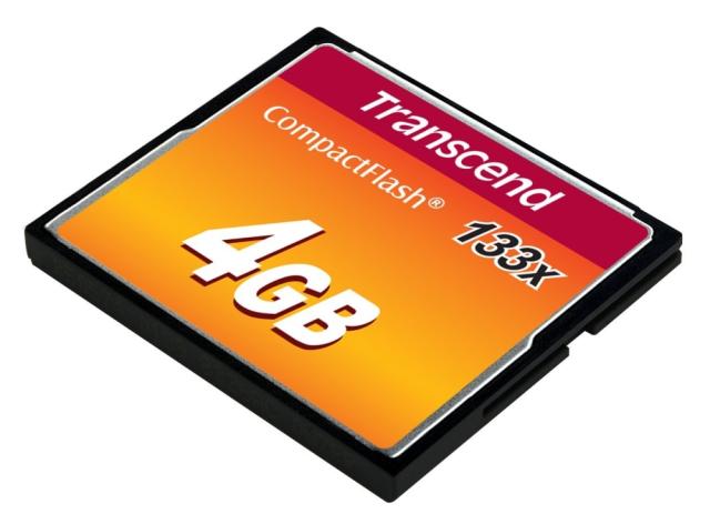 Памет Transcend 4GB CF Card (133X)