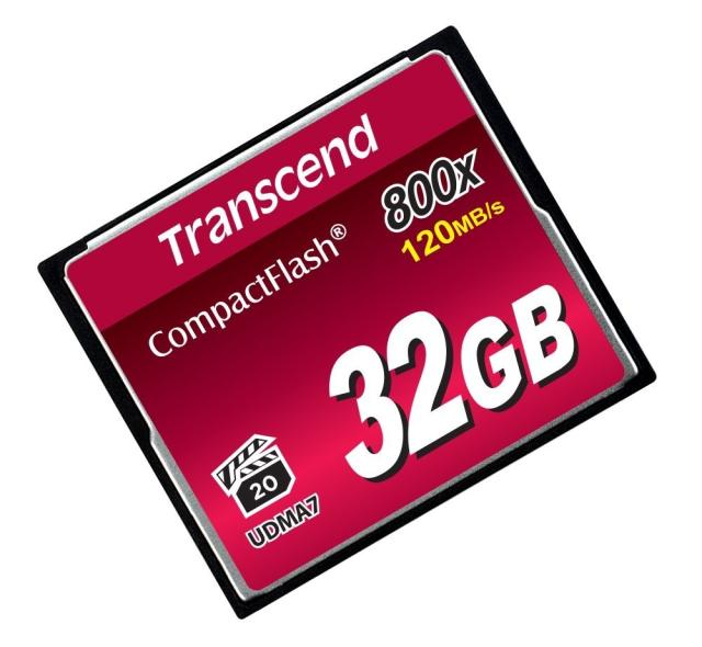 Памет Transcend 32GB CF Card (800X)
