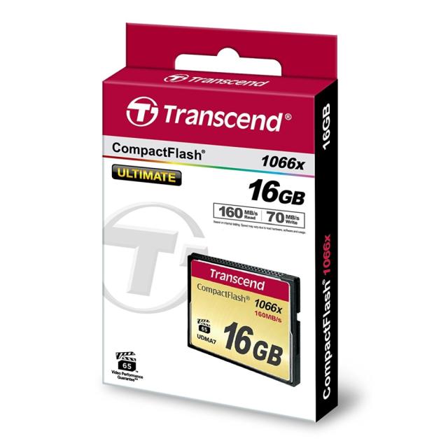 Памет Transcend 16GB CF Card (1066x)
