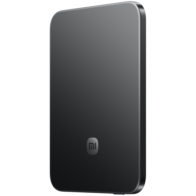 Външна батерия Xiaomi UltraThin Magnetic Power Bank 5000, 5 000mAh, Graphite Black