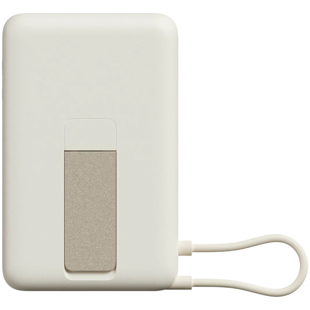 Външна батерия Xiaomi Magnetic Power Bank 10000 with Built-in Stand, 5900 mAh, Beige