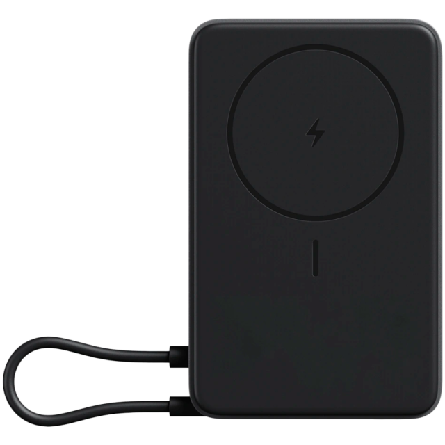 Външна батерия Xiaomi Magnetic Power Bank 10000 with Built-in Stand, 5900 mAh, Gray