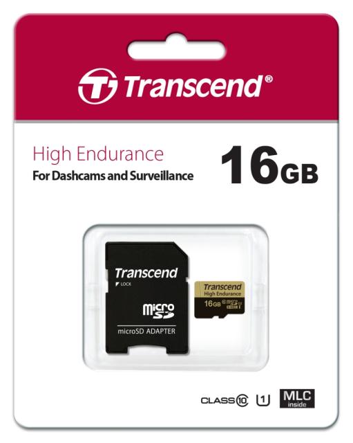 Памет Transcend 16GB USD Card (Class 10) Video Recording