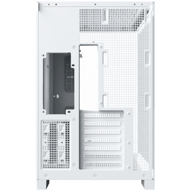 Кутия XIGMATEK Aqua 7 White, Mid Tower, 1x USB 3.0, 1x USB Type-C, HD Audio, M-ATX/Mini ITX/ATX/E-ATX