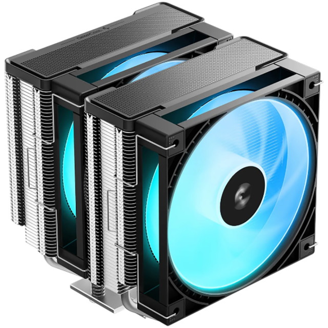Охладител DeepCool AG620 G2 ARGB, CPU Air Cooler, 4-pin PWM, AMD AM5/AM4
