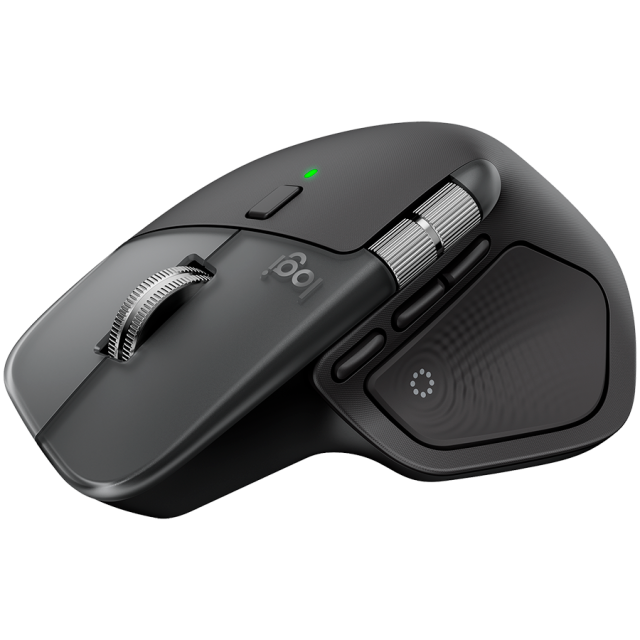 Мишка Logitech MX Master 4, оптична (8000 dpi), Bluetooth, USB, черна