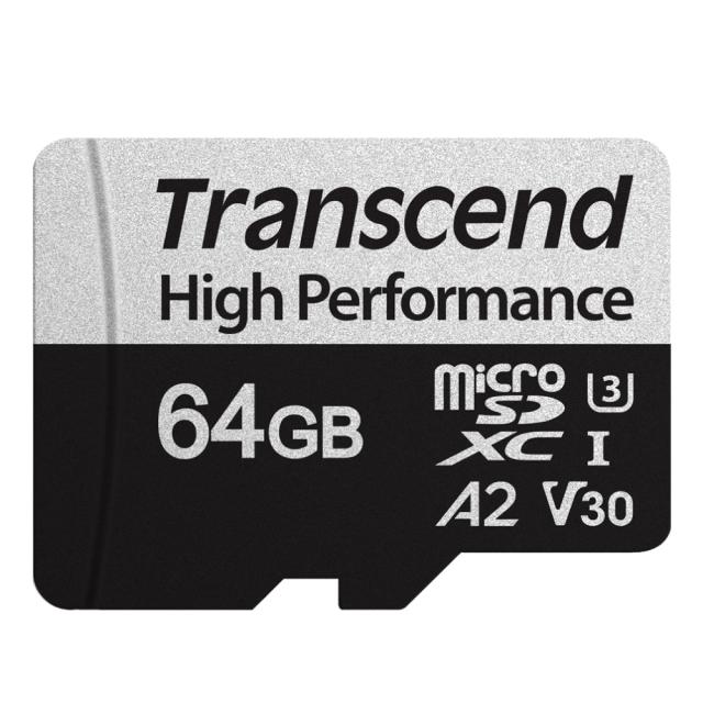 Памет Transcend 64GB microSD with adapter UHS-I U3 A2
