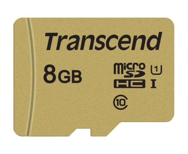 Памет Transcend 8GB microSD UHS-I U3 (with adapter), MLC