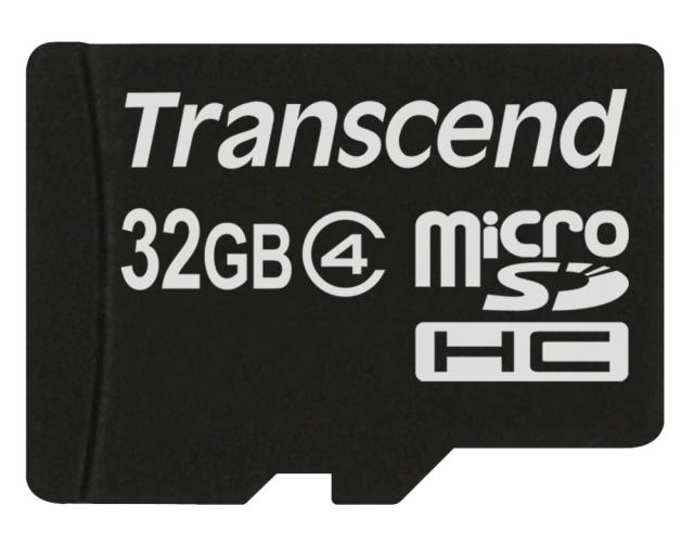 Памет Transcend 32GB microSDHC (No Box & Adapter, Class 4)
