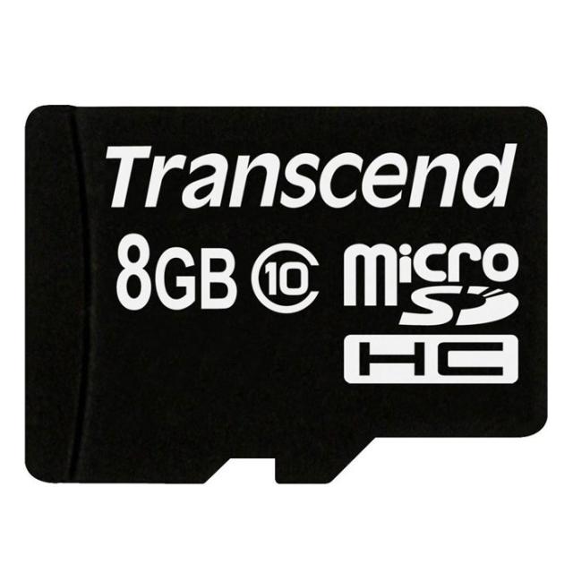Памет Transcend 8GB micro SDHC (No Box & Adapter, Class 10)
