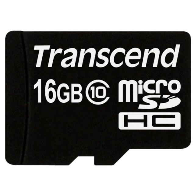 Памет Transcend 16GB micro SDHC (No Box & Adapter, Class 10)