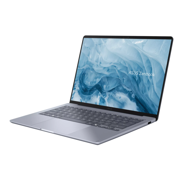 Лаптоп ASUS Vivobook UX3480QA-U1102WNA, Qualcomm Snapdragon X X1-26-100 8C (2.98 GHz, 12MB Cache) 14.0" (35.56 cm) WUXGA OLED Anti-glare Display, 8GB LPDDR5X, 256GB M.2 NVMe SSD, Windows 11 Pro