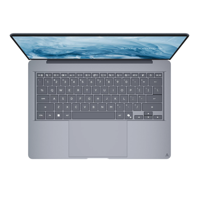 Лаптоп ASUS Vivobook UX3480QA-U1102WNA, Qualcomm Snapdragon X X1-26-100 8C (2.98 GHz, 12MB Cache) 14.0" (35.56 cm) WUXGA OLED Anti-glare Display, 8GB LPDDR5X, 256GB M.2 NVMe SSD, Windows 11 Pro