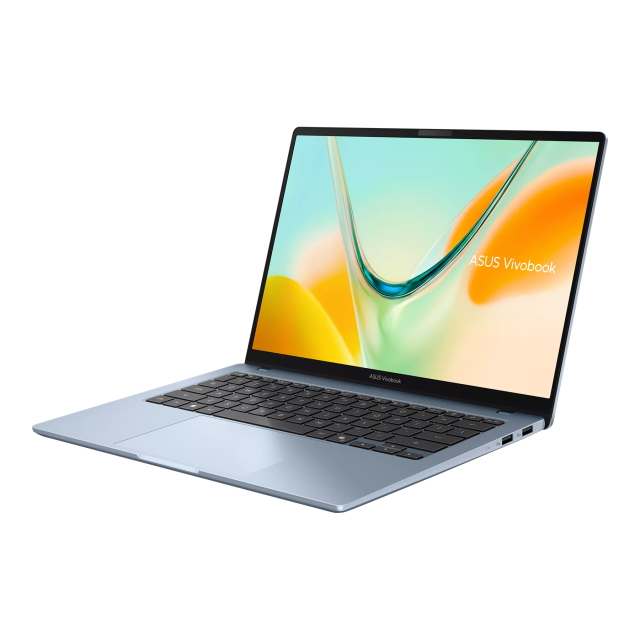 Лаптоп ASUS Vivobook S14 S5408QA-TM274W, 14.0" (35.56 cm) WUXGA IPS Anti-glare display, 8GB LPDDR5X, 256GB M.2 NVMe SSD, Windows 11 Pro