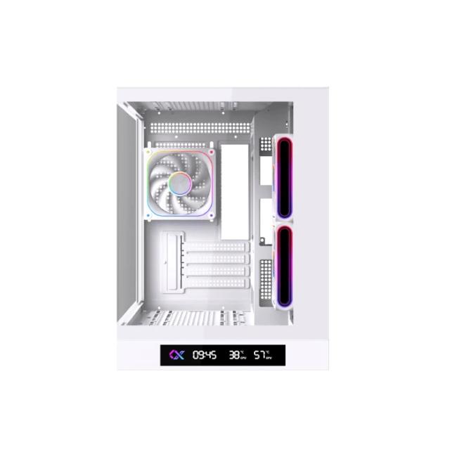 Кутия XIGMATEK Cloud M DGT 3AF White, Mini Tower, 1x USB 3.0, 1x USB 2.0, HD Audio, M-ATX / Mini ITX