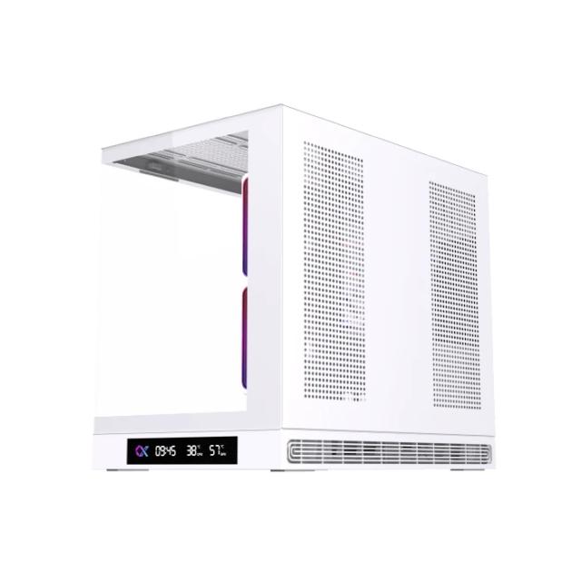Кутия XIGMATEK Cloud M DGT 3AF White, Mini Tower, 1x USB 3.0, 1x USB 2.0, HD Audio, M-ATX / Mini ITX