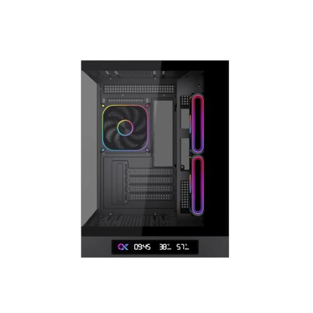 Кутия XIGMATEK Cloud M DGT 3AF Black, Mini Tower, 1x USB 3.0, 1x USB 2.0, HD Audio, M-ATX / Mini ITX