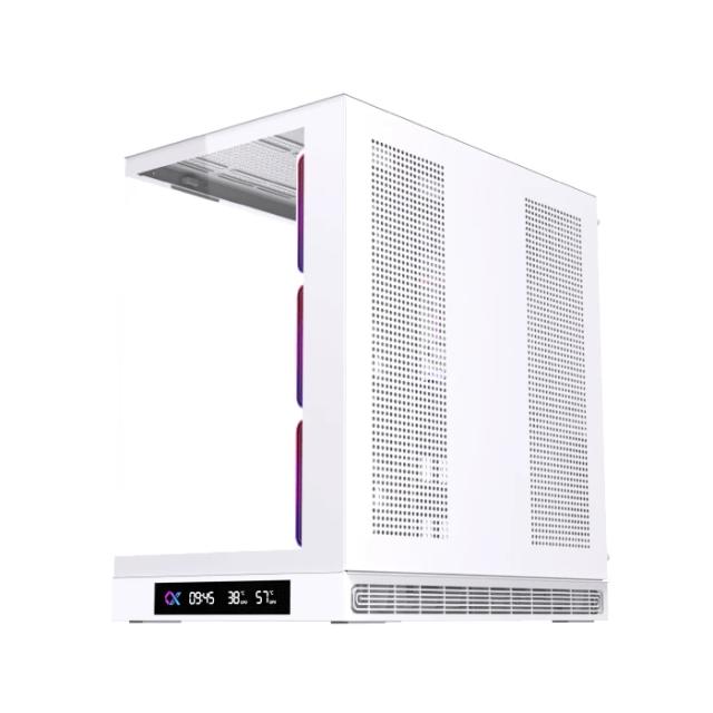 Кутия XIGMATEK Cloud DGT White, Middle Tower, 1x USB 3.0, 1x USB 2.0, HD Audio, M-ATX/Mini ITX/ATX/E-ATX