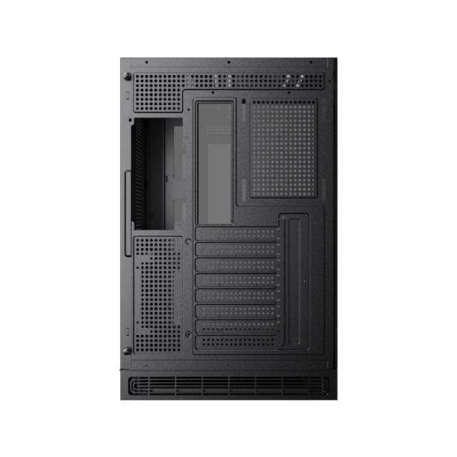 Кутия XIGMATEK Cloud DGT Black, Middle Tower, 1x USB 3.0, 1x USB 2.0, HD Audio, M-ATX/Mini ITX/ATX/E-ATX