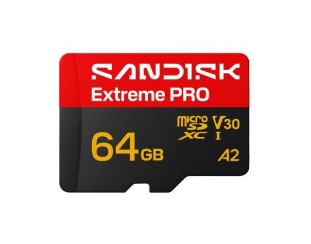 Карта памет SANDISK Extreme Pro microSDXC 64GB, UHS-I, U3, V30