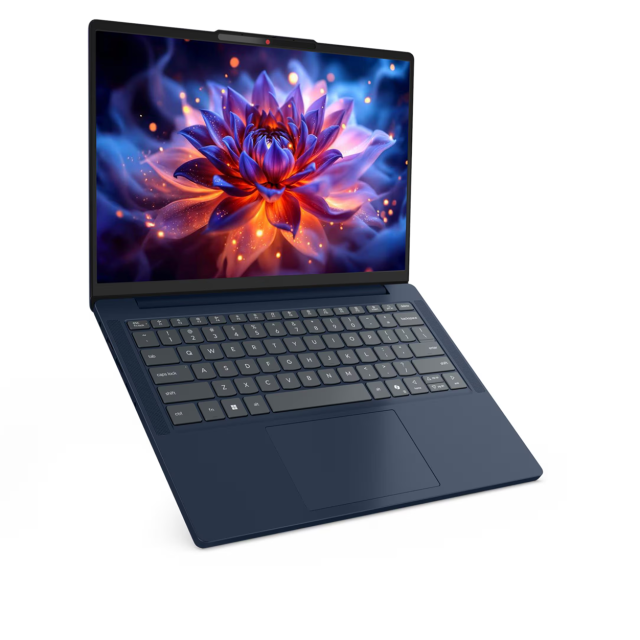 Лаптоп Lenovo IdeaPad Slim 3 14IWC11, Intel Core 5 320 6C (1.5 / 4.6 GHz, 6MB Cache), 14.0" (35.56 cm) WUXGA IPS Anti-glare Display, 16GB DDR5, 512GB M.2 NVMe SSD, No OS