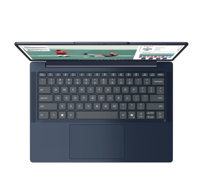 Лаптоп Lenovo IdeaPad Slim 3 14IWC11, Intel Core 5 320 6C (1.5 / 4.6 GHz, 6MB Cache), 14.0" (35.56 cm) WUXGA IPS Anti-glare Display, 16GB DDR5, 512GB M.2 NVMe SSD, No OS