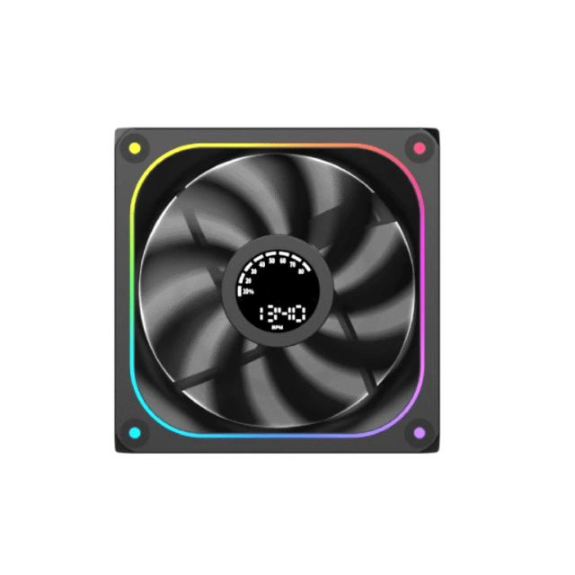 Вентилатор Xigmatek AERO DGT 120 Digital Display, 120mm, 3 pin/4 pin PWM