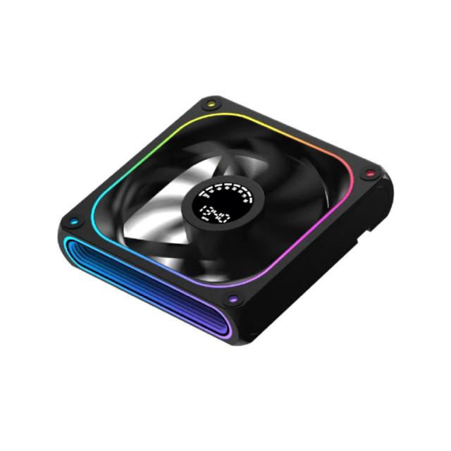 Вентилатор Xigmatek AERO DGT 120 Digital Display, 120mm, 3 pin/4 pin PWM