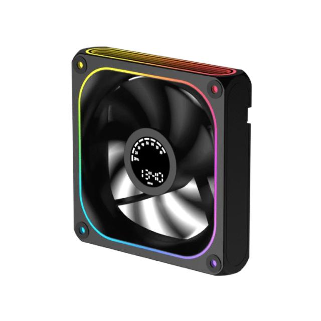 Вентилатор Xigmatek AERO DGT 120 Digital Display, 120mm, 3 pin/4 pin PWM