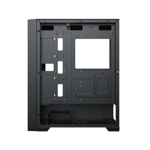 Кутия XIGMATEK Quantum Black, Middle Tower, 1x USB 3.0, 2x USB 2.0, HD Audio, EATX / ATX / mATX / Mini-ITX