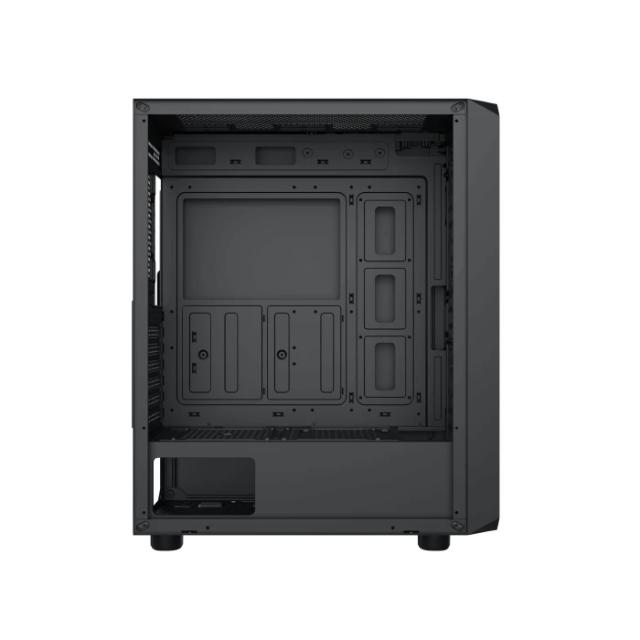 Кутия XIGMATEK DUO X Black, Middle Tower, 1x USB 3.0, 2x USB 2.0, HD Audio, EATX / ATX / mATX / Mini-ITX