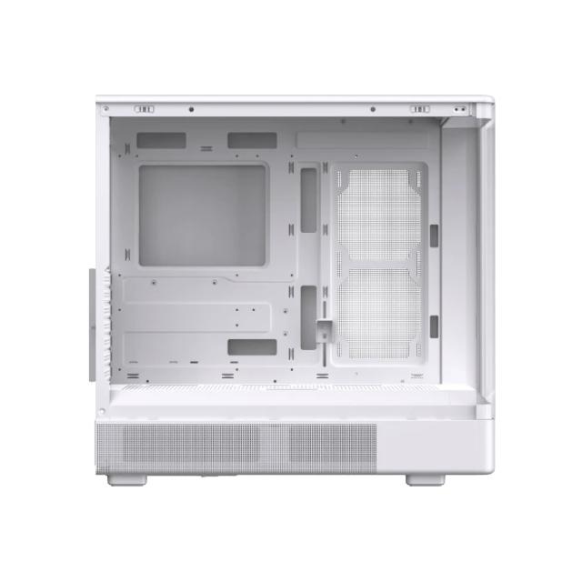 Кутия XIGMATEK Moon DGT Arctic White, Middle Tower, 1x USB 3.0, 1x USB 2.0, HD Audio, EATX / ATX / mATX / Mini-ITX