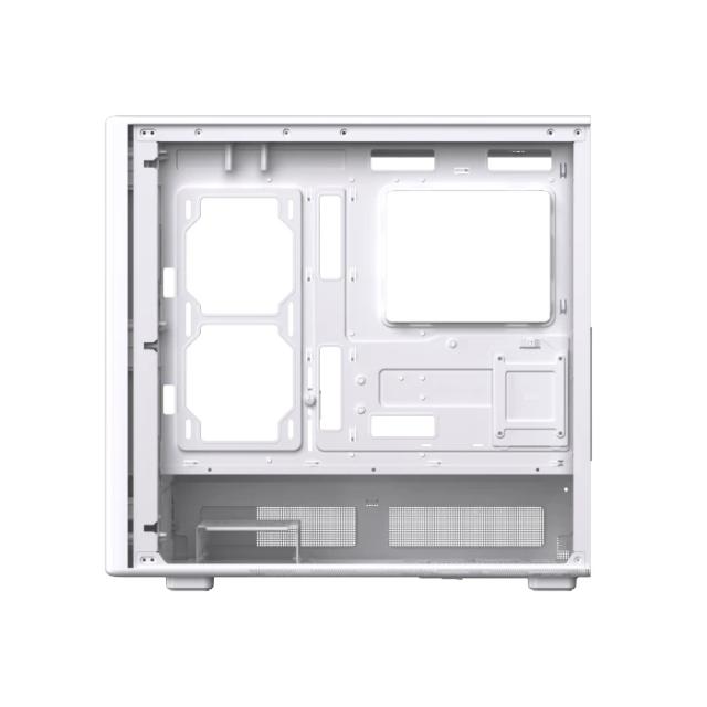 Кутия XIGMATEK Moon DGT Arctic White, Middle Tower, 1x USB 3.0, 1x USB 2.0, HD Audio, EATX / ATX / mATX / Mini-ITX