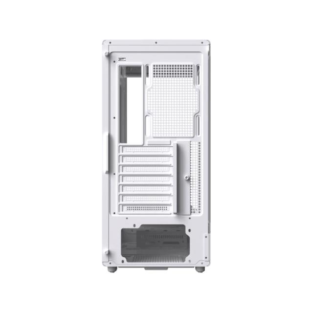 Кутия XIGMATEK Moon DGT Arctic White, Middle Tower, 1x USB 3.0, 1x USB 2.0, HD Audio, EATX / ATX / mATX / Mini-ITX