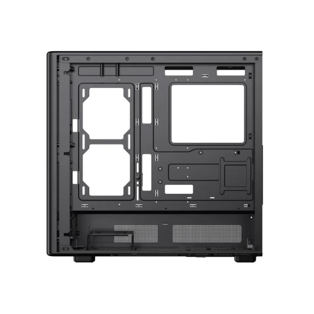 Кутия XIGMATEK Moon DGT Black , Middle Tower, 1x USB 3.0, 1x USB 2.0, HD Audio, EATX / ATX / mATX / Mini-ITX
