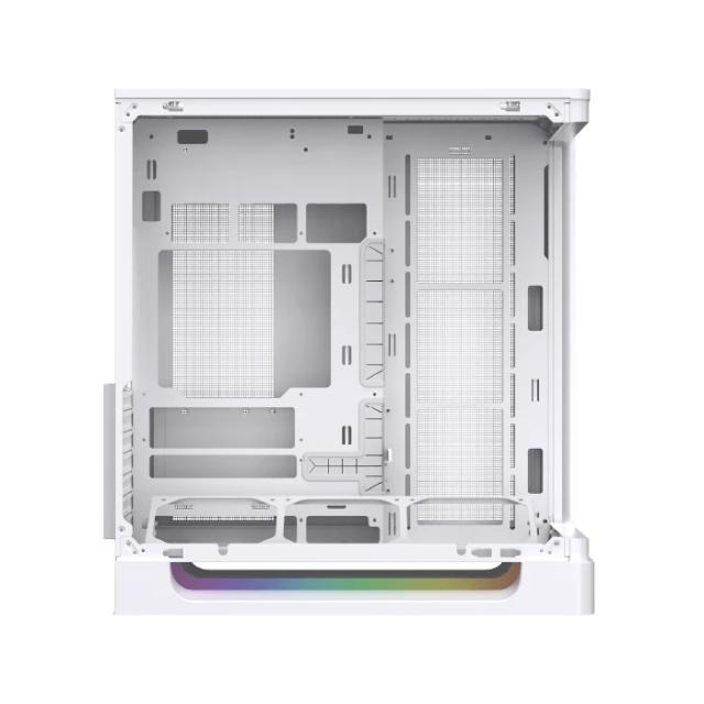 Кутия XIGMATEK Heaven Air White, Middle Tower, 1x USB 3.1 Type-C, 2x USB 3.0, HD Audio, EATX / ATX / mATX / Mini-ITX