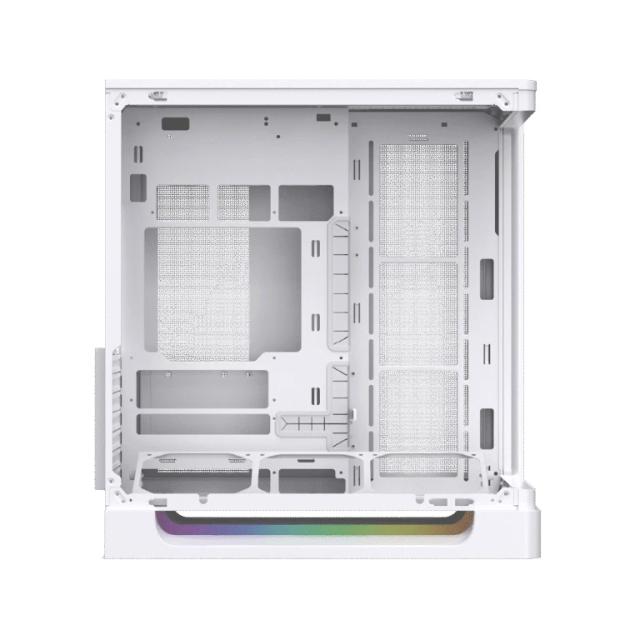 Кутия XIGMATEK Heaven Air White, Middle Tower, 1x USB 3.1 Type-C, 2x USB 3.0, HD Audio, EATX / ATX / mATX / Mini-ITX