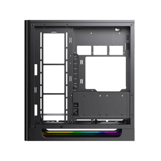 Кутия XIGMATEK Heaven Air Black , Middle Tower, 1x USB 3.1 Type-C, 2x USB 3.0, HD Audio, EATX / ATX / mATX / Mini-ITX