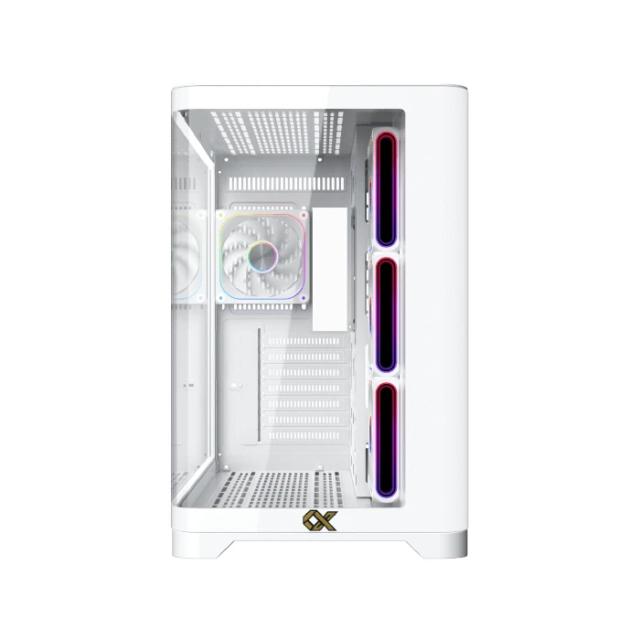 Кутия XIGMATEK Crystal Storm V2 White, Middle Tower, 1x USB 3.0, 1x USB 3.0, HD Audio, EATX / ATX / mATX / Mini-ITX
