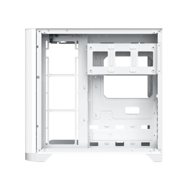 Кутия XIGMATEK Crystal Storm V2 White, Middle Tower, 1x USB 3.0, 1x USB 3.0, HD Audio, EATX / ATX / mATX / Mini-ITX