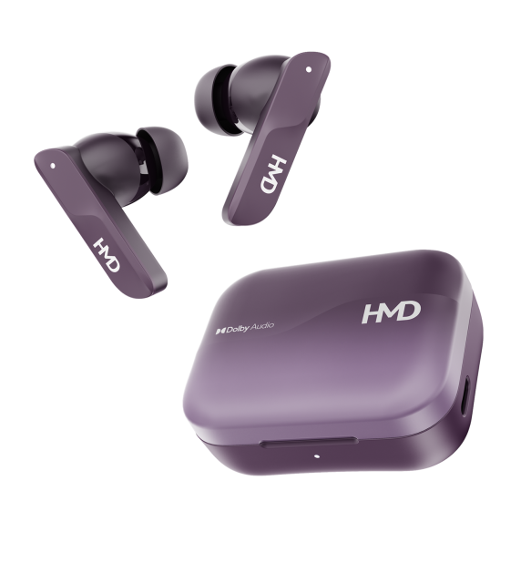 Слушалки HMD DUB P60 EARBUDS, Purple