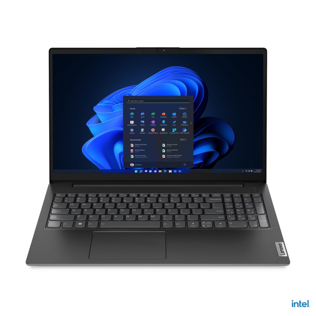 Лаптоп Lenovo V15 G4 IRU, Intel Core i3-1315U 6C (0.9 - 4.50 GHz, 10 MB cache), 15.6'' (39.62 cm) FHD IPS Display, 8GB DDR4, 256GB M.2 NVMe SSD, No OS