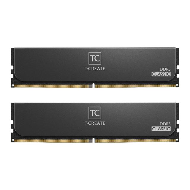 Памет Team Group T-Create Classic Black 32GB (2x16GB) DDR5 6000MHz, CL48, 1.25 V 
