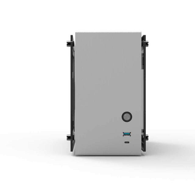 Компютърна кутия Zalman M2 MINI Silver, Mini Tower, 1x USB Type-C, 1x USB 3.0, Mini-ITX