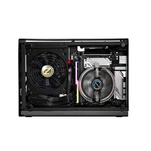 Компютърна кутия Zalman M2 MINI Silver, Mini Tower, 1x USB Type-C, 1x USB 3.0, Mini-ITX