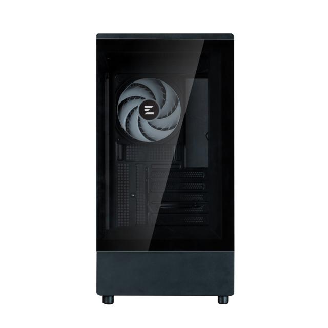 Кутия за компютър Zalman P40 BLACK, Mini-Tower, 1x USB Type-C, 1x USB 3.0, mATX / Mini-ITX