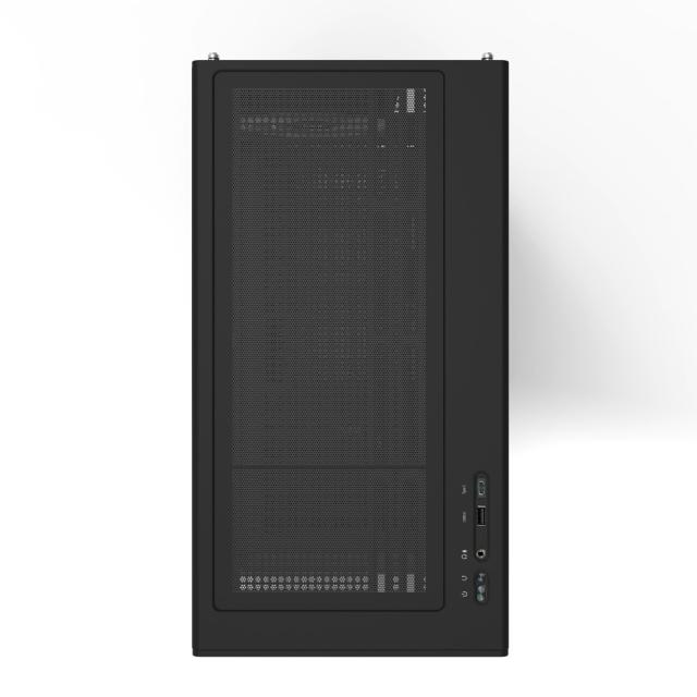 Кутия за компютър Zalman P40 BLACK, Mini-Tower, 1x USB Type-C, 1x USB 3.0, mATX / Mini-ITX