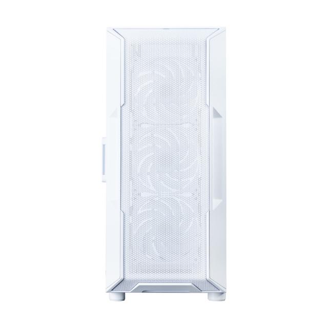 Кутия за компютър Zalman I3 NEO ARGB V2 White, Mid Tower, 1x USB Type-C, 1x USB 3.0, 1x HD Audio, ATX / mATX / Mini-ITX