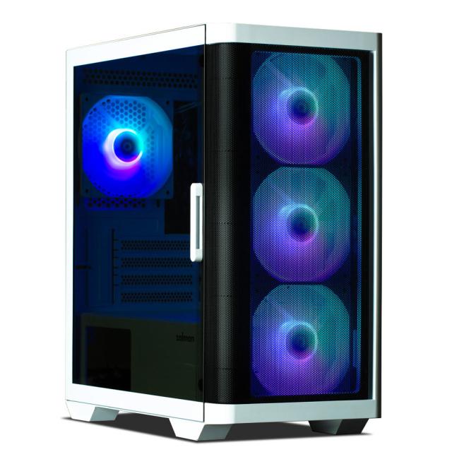 Кутия за компютър Zalman M4 White, Mini Tower, 2x USB 3.0, 1x USB 2.0, mATX / Mini-ITX